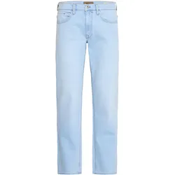 Regular-fit-Jeans BLEND "Regular-fit-Jeans BHRock", Herren, Gr. 34, Länge 36, blau (denim light blau), Obermaterial: 99% Baumwolle CO. 1% Elasthan EL., Jeans