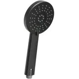Invena Schwarzer 3-Funktions-Duschkopfgriff Dafni