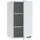 Vicco Badschrank Fame-Line Weiß Landhaus/Weiß 40 x 72 cm,