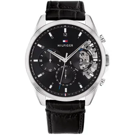 Tommy Hilfiger Baker Leder 44 mm 1710449