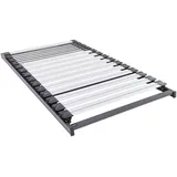 Dieter Knoll Lattenrost, Holz, Birke, Buche, Schichtholz, 3-Zonen, 100x200 cm, Made in Germany, Federleisten mit Duokappen, nicht verstellbar, alternative Größen erhältlich, Schlafzimmer, Lattenroste, Lattenrost starr