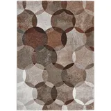 Esprit Webteppich Modernina, Braun, Beige, Rotbraun, Textil, Graphik, rechteckig, 160x225 cm, Textiles Vertrauen - Oeko-Tex®, Hohenstein, AZO-frei, Oeko-Tex® Standard 100, für Fußbodenheizung geeignet, in verschiedenen Größen erhältlich, UV-beständig, Fasern thermofixiert (heatset), lichtunempfindlich, pflegeleicht, strapazierfähig, leicht zusammenrollbar, Teppiche & Böden, Teppiche, Moderne Teppiche