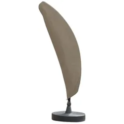 Regenschutzplane SUNGARDEN, braun (braun, taupe), B:75cm L:256cm, Polypropylen (PP), Planen