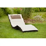 Merxx Piacenza 187 x 66 x 78 cm braun klappbar