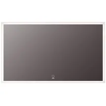 Home Deluxe - LED-Spiegel NOLA - Rechteckig 120 x 70 cm - 3 verschiedene Lichtfarben, Antibeschlagssystem - 38 Watt Gesamtleistung I Wandspiegel Badspiegel Badezimmerspiegel