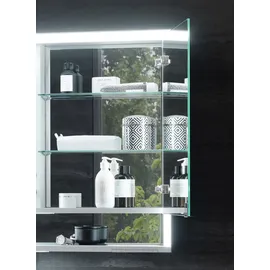 Keuco Royal Lumos Wandeinbau 70 cm offenes Fach silber eloxiert speziell für die Schweiz