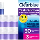 WICK Clearblue Fertilitätsmonitor Teststäbchen 30+3