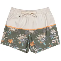Boardshorts QUIKSILVER "Life On The Reef 15"", Herren, Gr. S, birch life on the reef, 100% Polyester, Hosen
