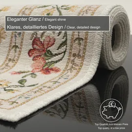 THEKO Teppich FLOMI Sagrini", 580 creme 60 x 90 cm