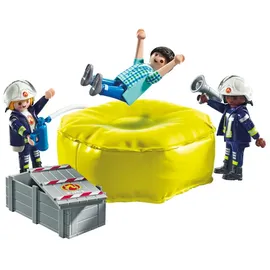 Playmobil Action Feuerwehrleute mit Luftkissen 71465