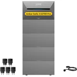 Anker SOLIX Solarbank 3 E2700 Pro 13,5 kWh inkl. 4x BP2700 Erweiterungsakku + 5x Smart Plug