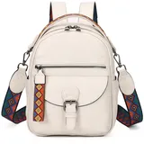 KL928 Damen Rucksack kleiner Damenrucksack 2 in 1 Rucksacktasche Soft Pu Leder Daypacks Rucksäcke wasserdichte Schultaschen damen-rucksackhandtaschen für Reisen, Arbeit, Einkaufen