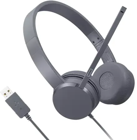 Lenovo Verkabeltes Lenovo Select Stereo-USB-Headset