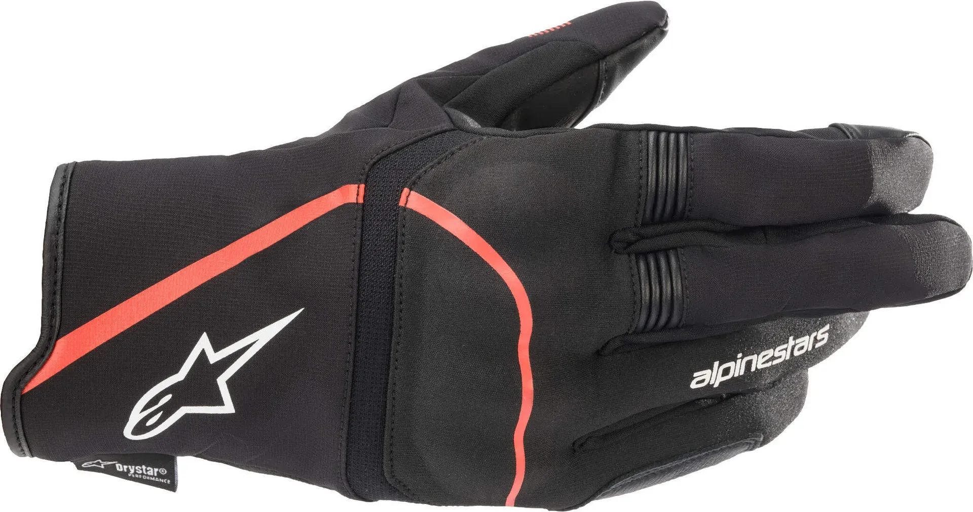 Alpinestars Syncro V2 Drystar Motorradhandschuhe, schwarz-rot, Größe L für Männer