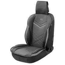 Walser - Pkw Sitzauflage Rey, Auto-sitzaufleger schwarz-grau,