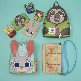 Loungefly Judy Hopps Rucksack Grey/Blue/Pink