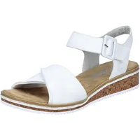 Rieker Weiß Klette für Damen, weiß, Größe 42 EU