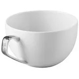 Rosenthal Tasse TAC Gropius Skin Platin Kombi-Obertasse, Porzellan weiß