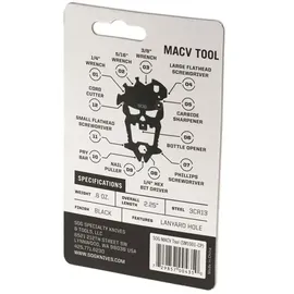 SOG Knives Macv Multitool Schwarz