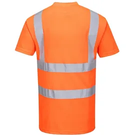 PORTWEST RT23 Hochsichtbares Bahn-T-Shirt orange XL