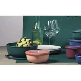 Mepal Cirqula rund weiß 19,2 x 8 cm 0,75 l 3-teiliges Set