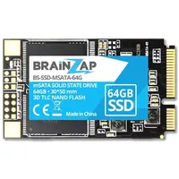 BRAINZAP 64GB mSATA SSD 6 GBit/s - Mini SATA