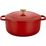 BALLARINI Bellamonte Cocotte 24 cm rund rot