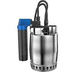 Grundfos Unilift Kellerentwässerungspumpe 012H1900 KP250-AV1, 11/4 IG, 230 V, 10m, Chrom-Nickel-Stahl