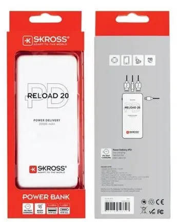 Preisvergleich Produktbild Reload 20 Powerbank (Akku) - Weiß - 20000 mAh