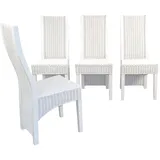 möbel direkt online Rattanstuhl 4er-Set in drei Farben