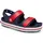 Crocs Crocband Cruiser Sandalen Navy / Varsity Red 32-33