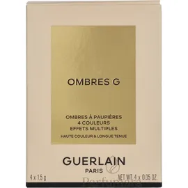 Guerlain Ombres G 4 Colors Eyeshadow Palette #555 Metal Butterfly