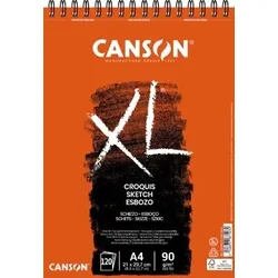 FIRMO Canson XLS Skizzenblock (A4 - 120 Blatt - einfarbig)