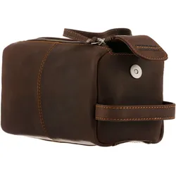 Kosmetiktasche GREENLAND NATURE Gr. B/H/T: 24cm x 14cm x 12cm, schwarz Damen Taschen robust