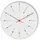 Arne Jacobsen Clocks Bankers Wanduhr 29 cm Ø 29 cm weiß