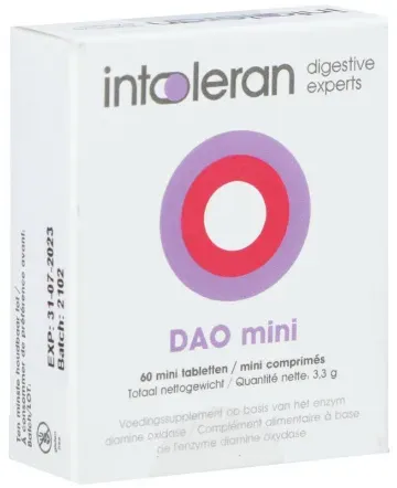 Intoleran DAO Mini 60 Tabletten