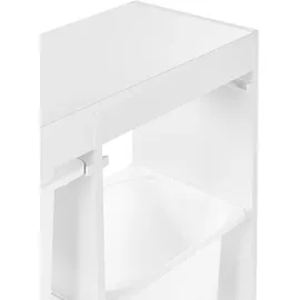 Beliani Regal mit 6 Aufbewahrungsboxen TOBIN Weiß