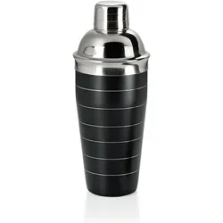 WAS Germany - Shaker, 0,70 ltr., pulverbeschichtet, schwarz, Chromnickelstahl