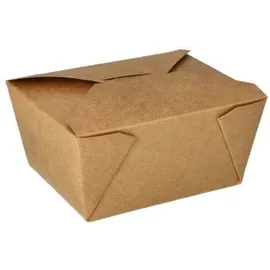 Papstar Lunchboxen Pappe 1000 ml 150 St. Braun