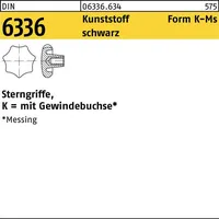 Industrial Quality Supplies DIN 6336 Kunststoff schwarz K 80