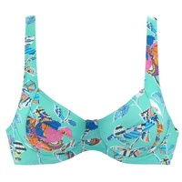 Sunseeker Bügel-Bikini-Top »Jam«, mit farbigem Print, bunt