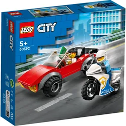 LEGO City 60392 Verfolgungsjagd mit dem Polizeimotorrad