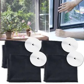 casativo Fliegennetz 130 x 150 cm Schwarz