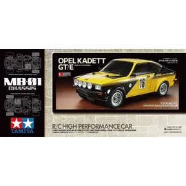 TAMIYA RC-Auto Opel Kadett GT/E 1:10 Bausatz gelb
