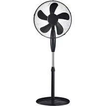 V-Tac Standventilator 125 cm höhenverstellbar Schwarz