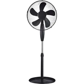 V-Tac Standventilator 125 cm höhenverstellbar Schwarz