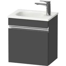 Duravit Sivida Waschtischunterbau, Türanschlag rechts, Griffleiste chrom, 400x295x440mm, zu Sivida, SV4649R10490000,