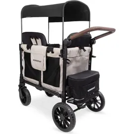 wonderfold W2 Luxe Pro KinderVan für 2 Kinder Beige