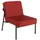 medso powered by paperflow Sessel MEDSO S Kunstleder 40,6 x 71 x 70 cm Rot/Schwarz