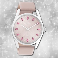 Oozoo Damen Armbanduhr Timepieces C10816 Leder rosa Quarz Analoguhr UOC10816